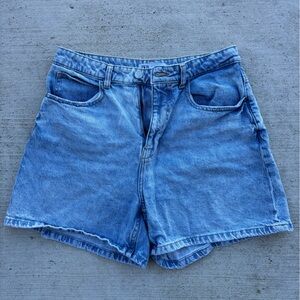 ZARA Denim Mom Shorts
